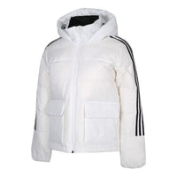 (WMNS) adidas Neo Brnd Lwd Jackets 'White' GJ8833