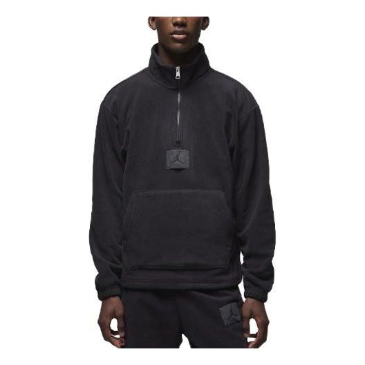 Air Jordan Winterized Fleece Half-Zip 'Black' FD7863-010