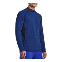 Under Armour ColdGear Twist Mock Long Sleeve T-shirt 'Blue' 1379820-400