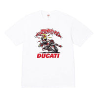 Supreme x DUCATI Bike T-Shirt 'White Red Black' SUP-SS24-279