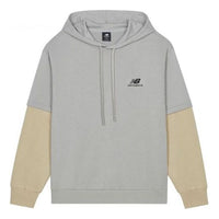 New Balance Colorblock Shoulder Drop Couple Style Gray AMT13342-SIY