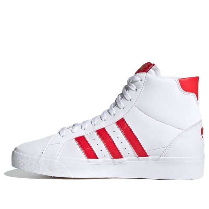 (GS) adidas originals Basket Profi J Shoes White/Red FZ0647