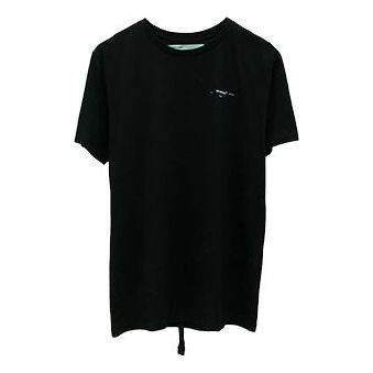 Off-White Sketch 3D Basic Short Sleeve Tee 'Black White' OW-18SS-010