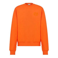 Men's DIOR FW21 Solid Color Logo Sports Orange 113J699A0531-C242