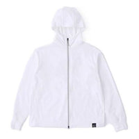 New Balance Rash Guard Full Zip Hooded Jacket Asia Sizing 'White' JMJL2279-MW1