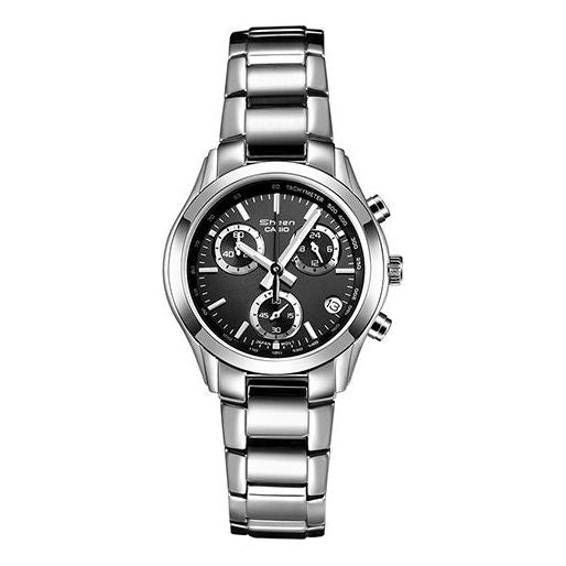 CASIO SHEENSeries es Silver/ Black Analog SHN-5000BP-1A
