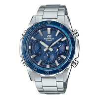 CASIO Male EDIFICE Japan / South Korea Fashion Waterproof Mens Sky Blue Analog EQW-T670DB-2APRD