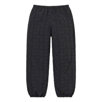 Supreme SS23 Repeat Stitch Track Pants 'Black' SUP-SS23-202