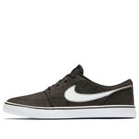 Nike SB Solarsoft Portmore II Canvas Premium 'Black White' 880269-001