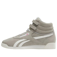(WMNS) Reebok Freestyle Hi Shoes 'Escape Grey Chalk Chalk' 100258943