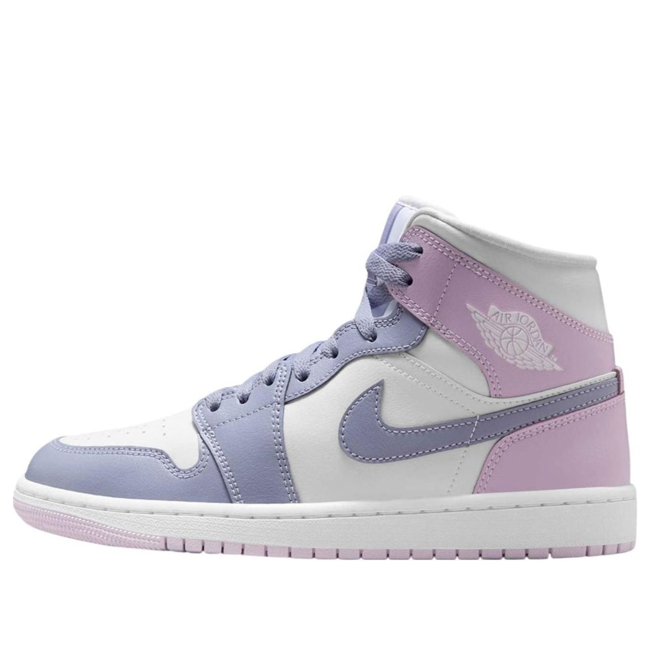 (WMNS) Air Jordan 1 Mid 'Indigo Haze Doll White' BQ6472-510