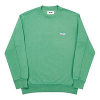PALACE Unisex Logo Round-neck Sweatshirt Green P19CW011