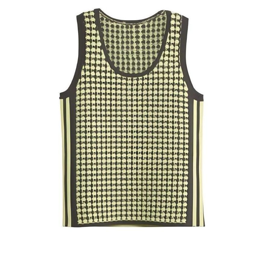 adidas x Wales Bonner Knit Vest Asia Sizing 'Semi Frozen Yellow' IY2046