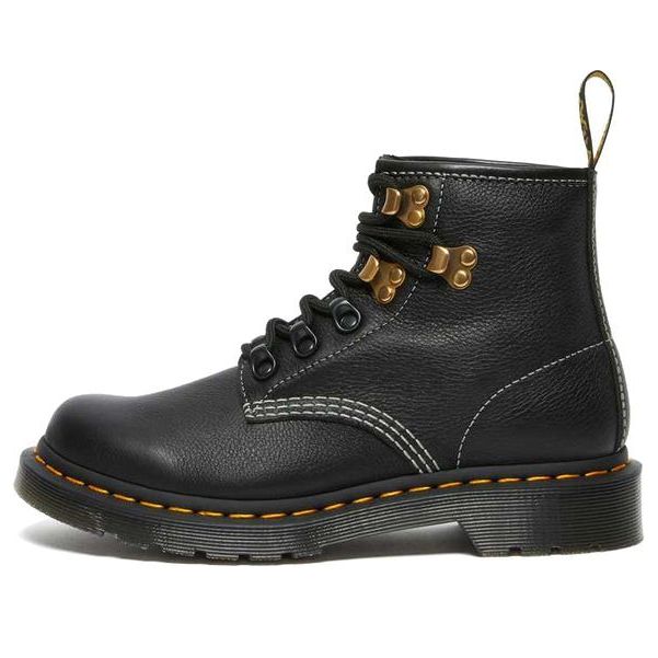 (WMNS) Dr. Martens 101 Hardware Virginia Ankle Boots 'Black' 26862001