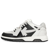 Off-White Out Of Office Low-Top Sneaker 'Black White' OMIA189F22LEA0010709