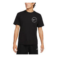 Nike Swoosh Basketball Graphic T-shirt (Asia Sizing) 'Black' DV9718-010