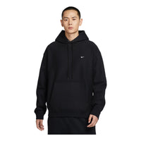 Nike Solo Swoosh Pull-On Hoodie 'Black' HV1083-010