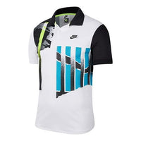 Nike Court Advantage Tennis lapel Short Sleeve Green CK9794-101