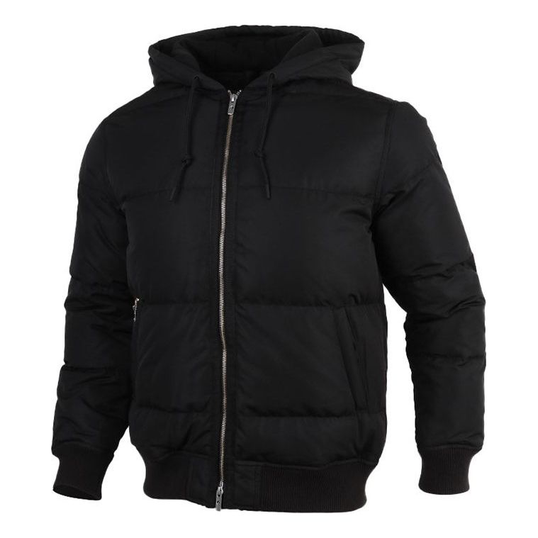 Converse Court Down Bomber Jacket Asia Sizing 'Black' 10019992-A03