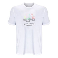Men's Under Armour Casual Sports Breathable Pattern Short Sleeve White 1371044-100