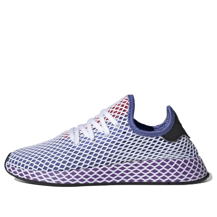 (WMNS) adidas originals Deerupt Runner Blue/Purple CG6095