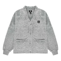 Converse Pile Fur Cardigan Asia Sizing 'Grey' 10024057-A04
