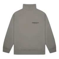 Fear of God Essentials SS20 Mock Neck Sweatshirt Charcoal FOG-SS20-270