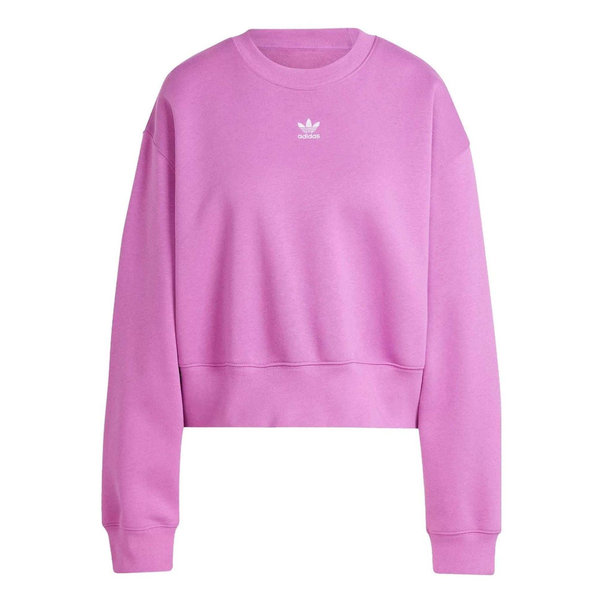 (WMNS) adidas Adicolor Essentials Crew Sweatshirt 'Pink' IR5975