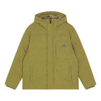 New Balance Logo Hooded Jacket Asia Sizing 'Olive Green' AMJ13331-OV