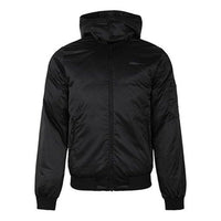 adidas neo protection against cold Stay Warm Sports hooded down Jacket Black EI4438