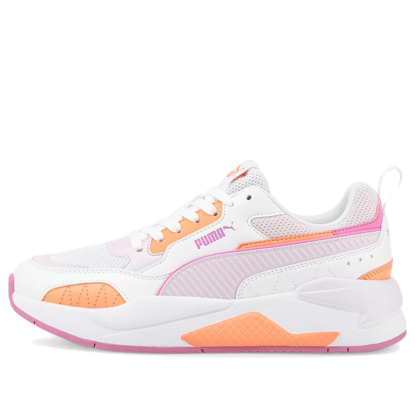 (WMNS) PUMA X-Ray 2 Square 'White Lavender Peach Pink' 373108-45