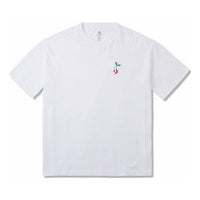 Converse Loose Fit Star Chevron Cherry Tee Asia Sizing 'White' 10025237-A03
