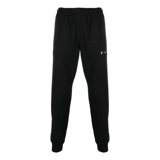 Off-White Men s SS21 Caravaggio Sports Pants Black OMCH035R21FLE0031025
