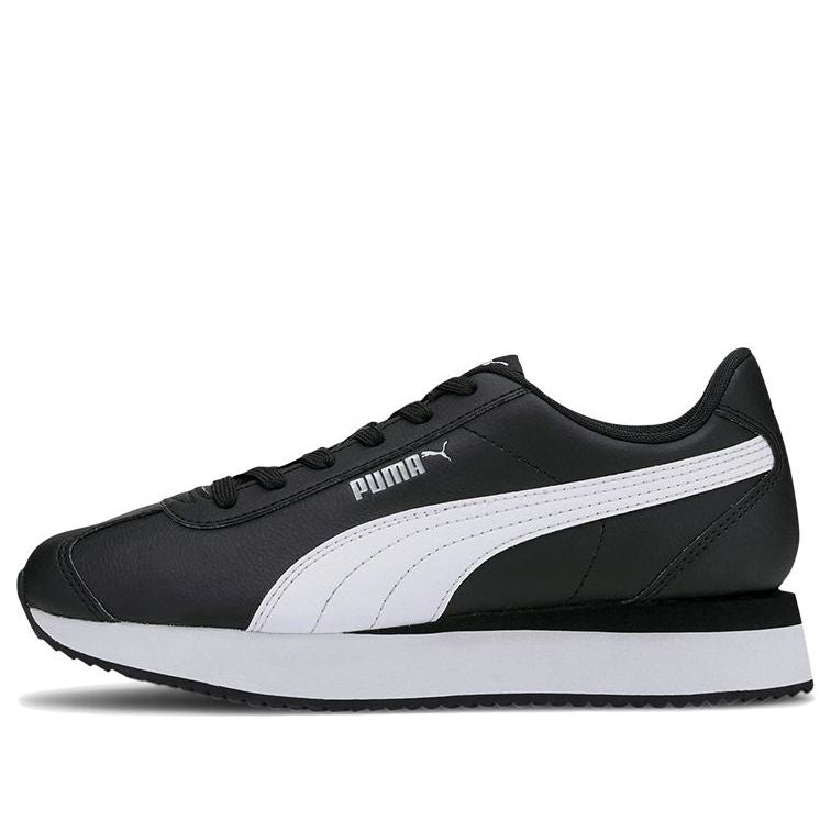 (WMNS) PUMA Turin-0 Stacked 'Black White' 371115-09