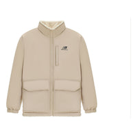 New Balance Logo Warm Down Jacket Asia Sizing 'Beige White' 6DC43783-CRE