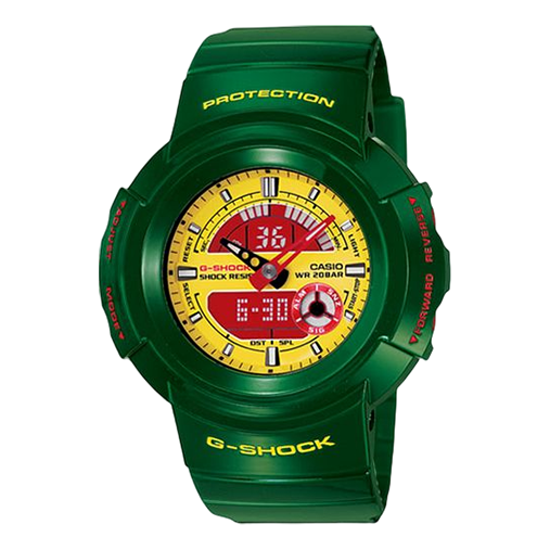 CASIO G-Shock Analog-Digital 'Green' AW-582CC-3AJF