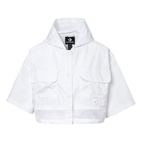 (WMNS) Converse Jacket Casual Loose Tops White 10018960-A03