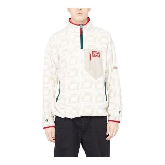 Converse x LFC Popover Fleece Sweatshirt Asia Sizing 'Converse Egret' 10026260-A01