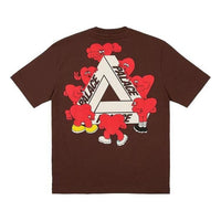 Palace Tri-Hearts T-Shirt 'Nice Brown' P26TS031