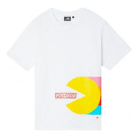 New Balance x Pacman Crossover Creative Pattern Short Sleeve Couple Style White NEA1N513-IV
