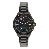 (WMNS) adidas Stainless Steel Black Bracelet Watch 'Black' AOFH220552I