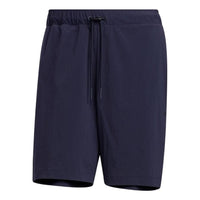 Men's adidas Printing Logo Casual Straight Shorts Blue HD0002