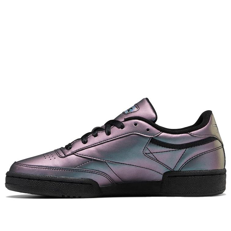 (WMNS) Reebok Club C 85 'Black Iridiscent' EF3285