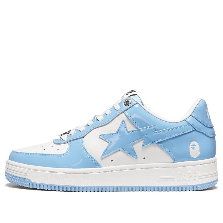 A BATHING APE WMNS Sta Blue White 1H70-291-001