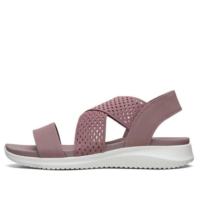 (WMNS) Skechers Ultra Flex 'Mauve White' 32495-MVE