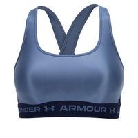 (WMNS) Under Armour Crossback Matte Shine Bra 'Blue' 1362612-470