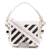 (WMNS) Off-White logo Shoulder Bag Messenger Bag White OWNA087E194231070301