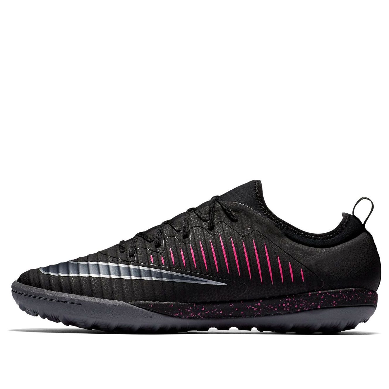Nike MercurialX Finale II TF 'Black Pink Blast' 831975-006