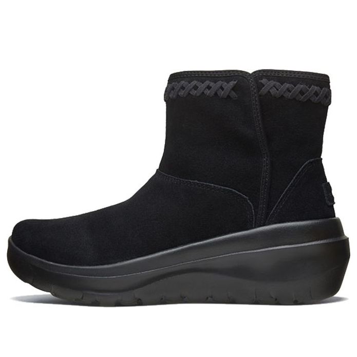 (WMNS) Skechers On-The-Go Snow Boots Black 15544-BBK