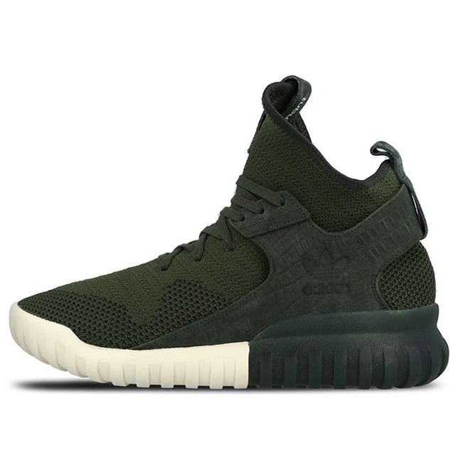 adidas Tubular X Primeknit 'Dark Green' S74932
